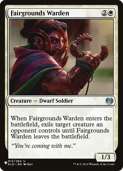 Fairgrounds Warden (The List) Near Mint