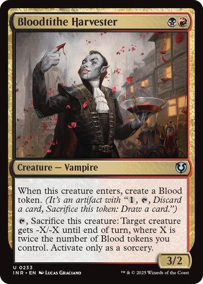 Bloodtithe Harvester (Innistrad Remastered) Light Play Foil