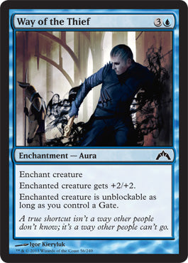 Way of the Thief (Gatecrash) Light Play Foil