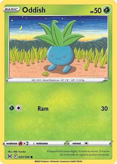 Oddish (SWSH11: Lost Origin) Near Mint