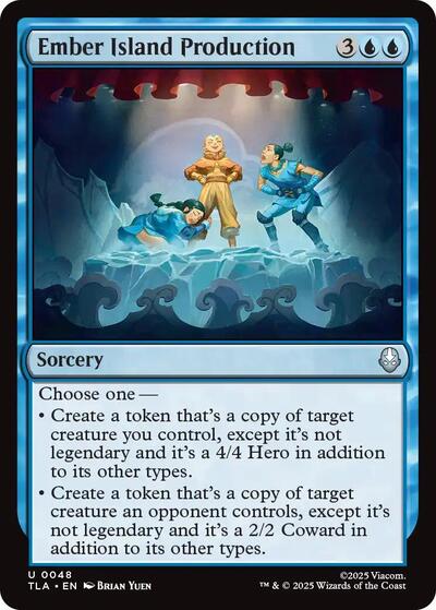 Ember Island Production (Avatar: The Last Airbender) Near Mint Foil