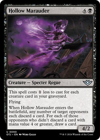 Hollow Marauder (Outlaws of Thunder Junction) Light Play Foil