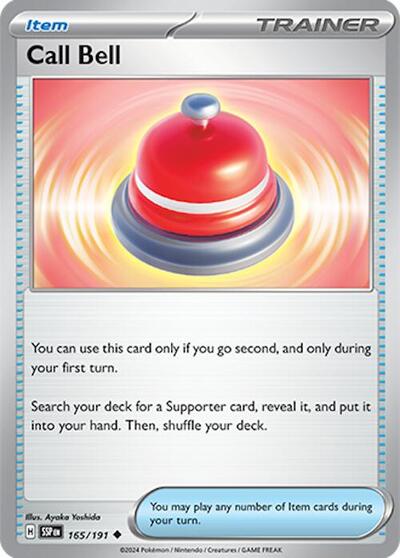Call Bell (SV08: Surging Sparks) Near Mint Reverse Holofoil
