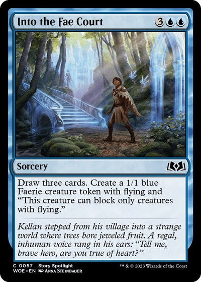 Into the Fae Court (Wilds of Eldraine) Light Play Foil