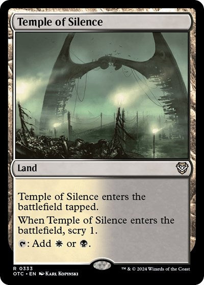 Temple of Silence (Commander: Outlaws of Thunder Junction) Light Play