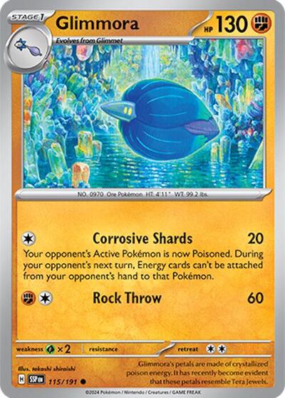 Glimmora (SV08: Surging Sparks) Near Mint
