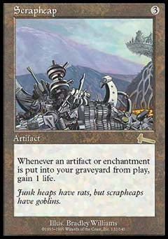 Scrapheap (Urza's Legacy) Light Play