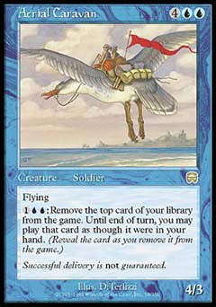 Aerial Caravan (Mercadian Masques) Light Play