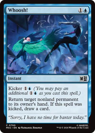 Whoosh! (Commander: Marvel Super Heroes) Near Mint Foil