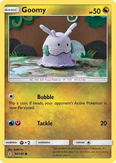 Goomy (SM - Guardians Rising) Near Mint Reverse Holofoil