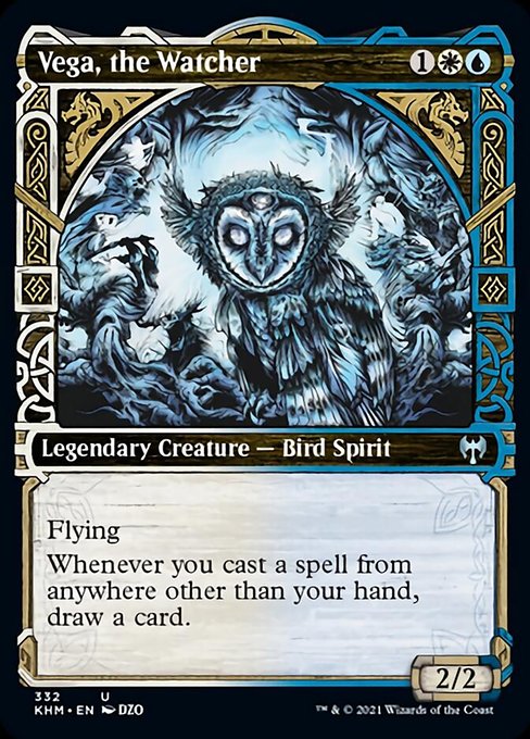 Vega, the Watcher (Showcase) (Kaldheim) Near Mint