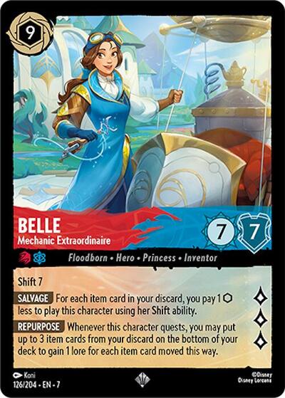 Belle - Mechanic Extraordinaire (Archazia's Island) Near Mint