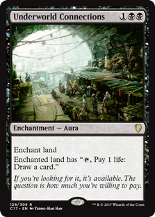 Underworld Connections (Commander 2017) Light Play
