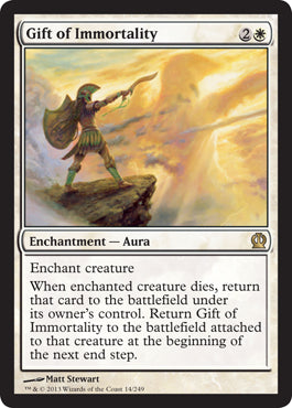 Gift of Immortality (Theros) Near Mint