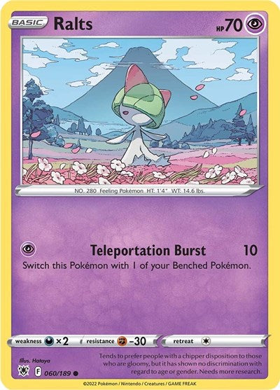 Ralts (SWSH10: Astral Radiance) Near Mint