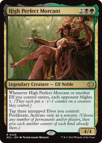 High Perfect Morcant (Lorwyn Eclipsed) Near Mint Foil