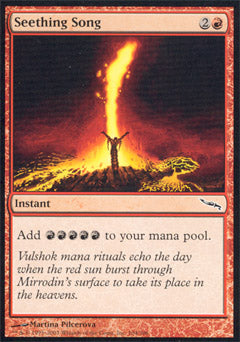 Seething Song (Mirrodin) Light Play