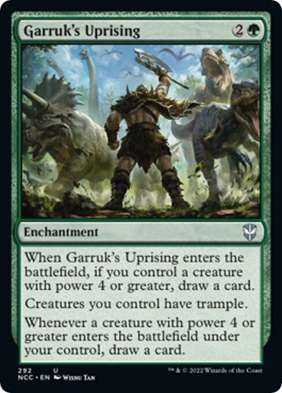 Garruk's Uprising (Commander: Streets of New Capenna) Light Play