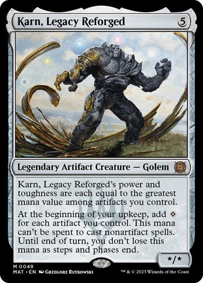 Karn, Legacy Reforged (March of the Machine: The Aftermath) Light Play