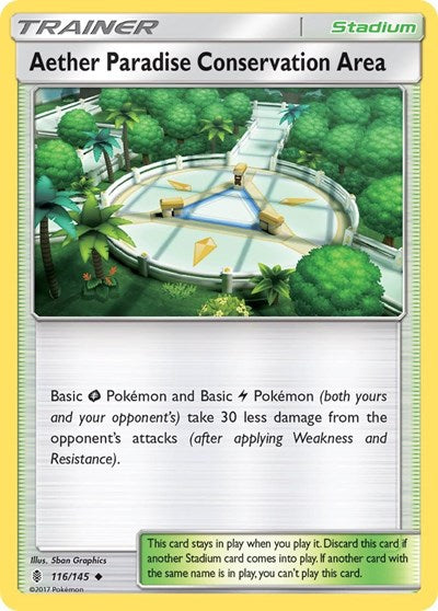Aether Paradise Conservation Area (SM - Guardians Rising) Near Mint