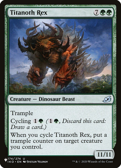 Titanoth Rex (The List) Near Mint