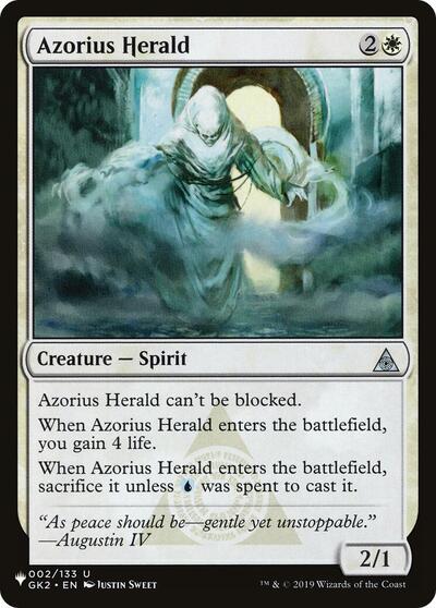 Azorius Herald (The List) Near Mint