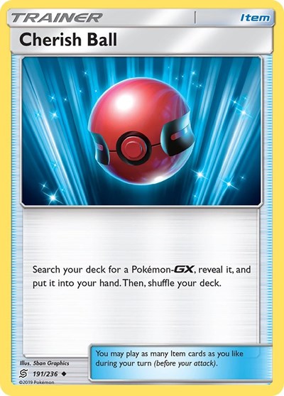 Cherish Ball (SM - Unified Minds) Near Mint Reverse Holofoil