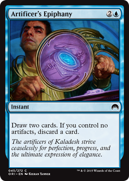 Artificer's Epiphany (Magic Origins) Light Play Foil