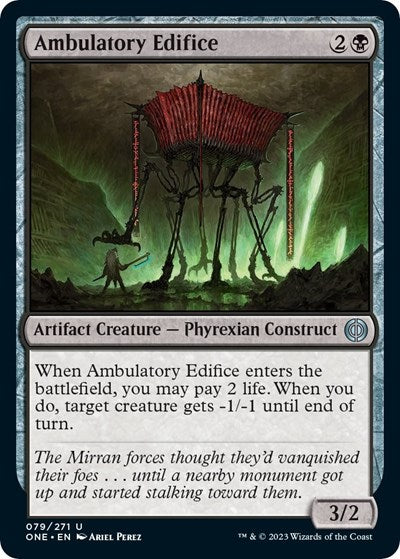 Ambulatory Edifice (Phyrexia: All Will Be One) Near Mint Foil