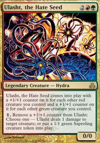 Ulasht, the Hate Seed (Guildpact) Light Play