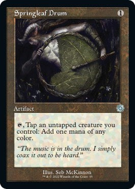 Springleaf Drum (The Brothers' War: Retro Frame Artifacts) Light Play