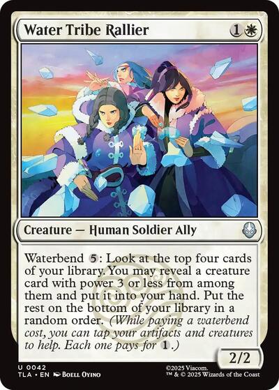 Water Tribe Rallier (Avatar: The Last Airbender) Near Mint