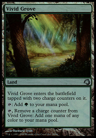 Vivid Grove (Premium Deck Series: Slivers) Light Play Foil