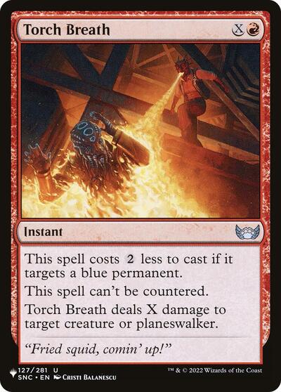 Torch Breath (The List) Near Mint