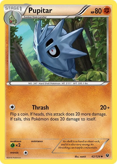 Pupitar (XY - Fates Collide) Near Mint