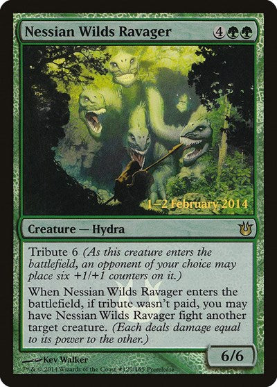 Nessian Wilds Ravager (Promos: Prerelease Cards) Light Play Foil