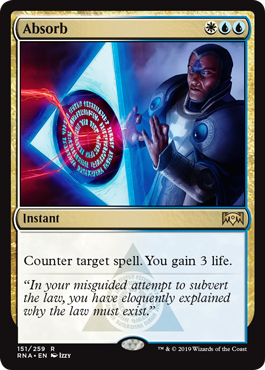 Absorb (Ravnica Allegiance) Light Play