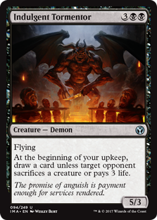 Indulgent Tormentor (Iconic Masters) Light Play