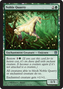 Noble Quarry (Born of the Gods) Light Play Foil