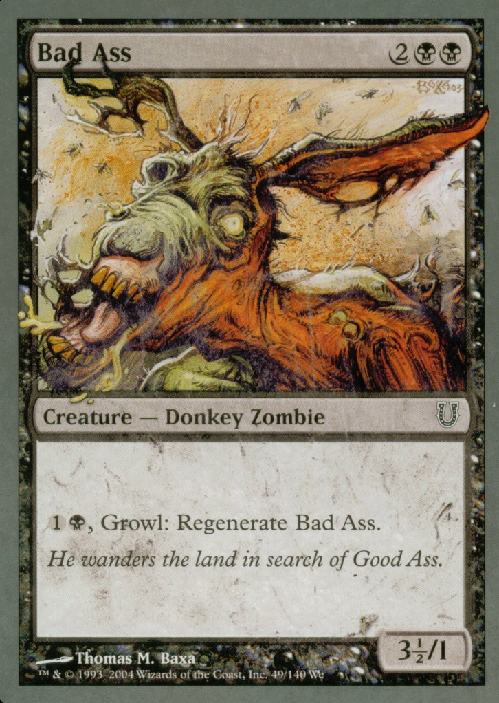 Bad Ass (Unhinged) Light Play