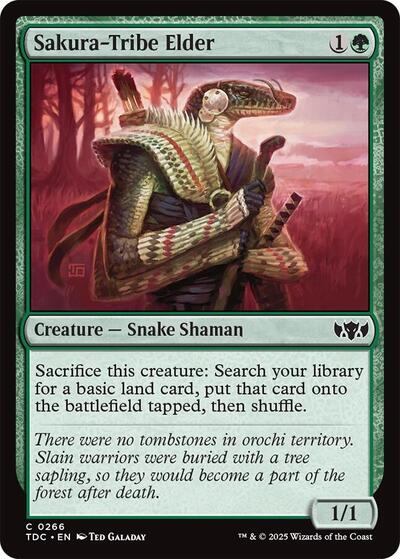 Sakura-Tribe Elder (Commander: Tarkir: Dragonstorm) Near Mint