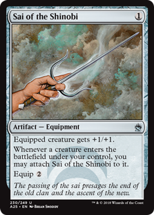 Sai of the Shinobi (Masters 25) Light Play