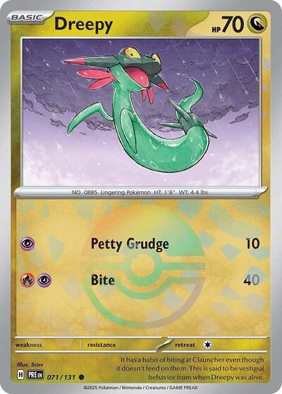 Dreepy (Poke Ball Pattern) (SV: Prismatic Evolutions) Near Mint Holofoil