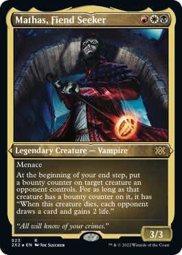 Mathas, Fiend Seeker (Foil Etched)