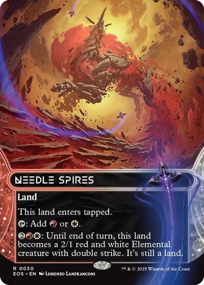 Needle Spires (0030) (Borderless) (Stellar Sights) Near Mint
