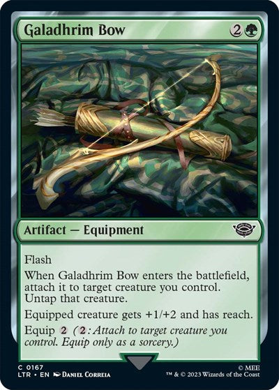 Galadhrim Bow (Universes Beyond: The Lord of the Rings: Tales of Middle-earth) Near Mint Foil