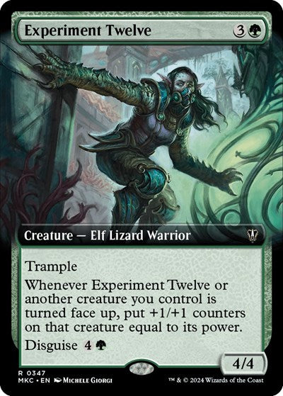 Experiment Twelve (Extended Art) (Commander: Murders at Karlov Manor) Near Mint