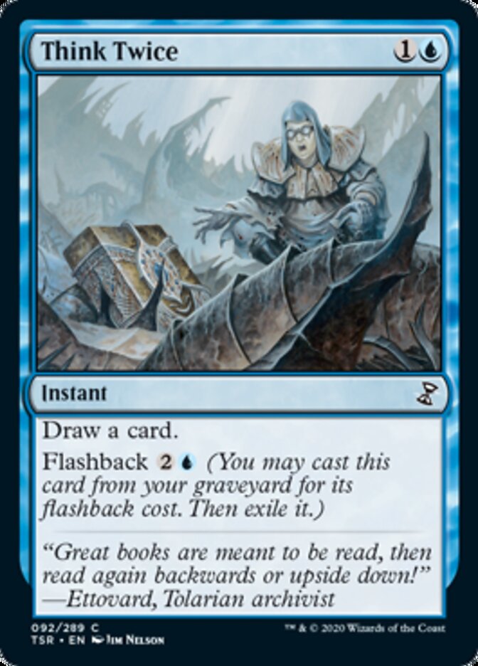 Think Twice (Time Spiral Remastered) Light Play Foil
