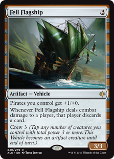 Fell Flagship (Ixalan) Light Play