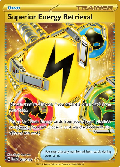 Superior Energy Retrieval - 277 (SV02: Paldea Evolved) Near Mint Holofoil